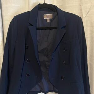 Chelsea 28 suit jacket size S color navy blue